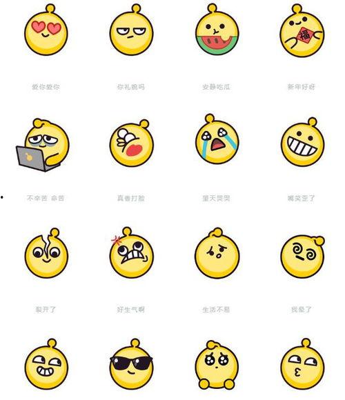 微信中吃瓜表情包